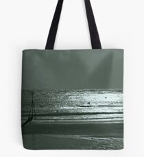 windy exmouth beach Tote Bag