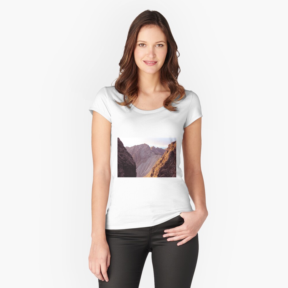 From The Great Stone Chute Fitted Scoop T-Shirt