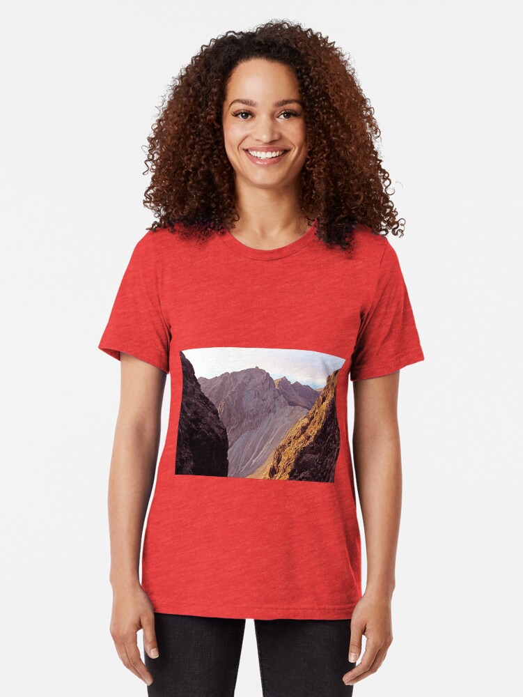 Alternate view of From The Great Stone Chute Tri-blend T-Shirt