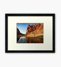 Glen Helen Gorge, Alice Springs Framed Print