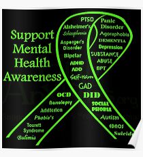 Support Mental Health Awareness Poster