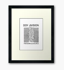 I give Jivision Framed Print