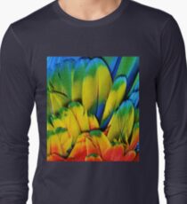 Parrot Feathers Long Sleeve T-Shirt