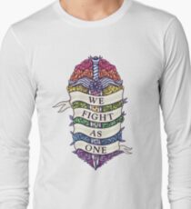 WE FIGHT AS ONE Long Sleeve T-Shirt