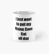 Maine Coon Cat Lover Mom Dad Funny Gift Mug