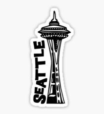 Seattle, Washingtons Raumnadel Sticker