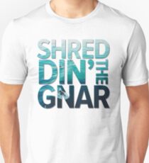Shreddin' The Gnar | Surf Shirt Unisex T-Shirt