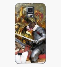 Bull Terrier Art - The final battle Case/Skin for Samsung Galaxy