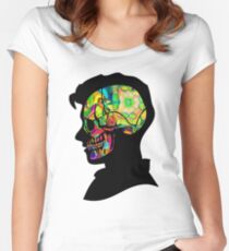 Alex Turner - Psychedelic Women's Fitted Scoop T-Shirt