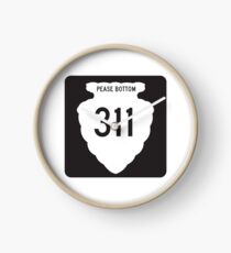 Montana Highway 311; Pease Bottom Horloge