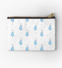Netter blauer Häschen-Druck Studio Clutch