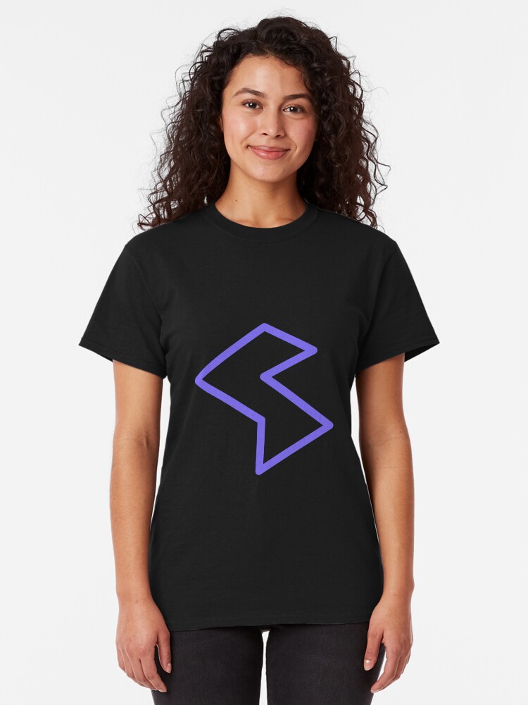 Alternate view of Streamia Lightning Classic T-Shirt
