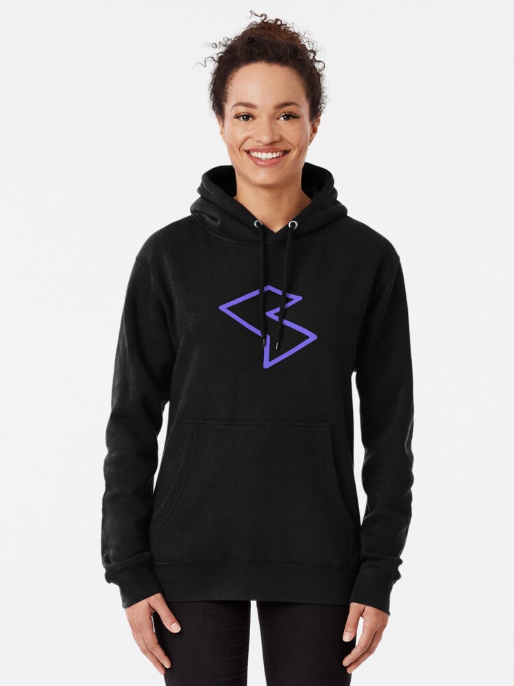 Alternate view of Streamia Lightning Pullover Hoodie
