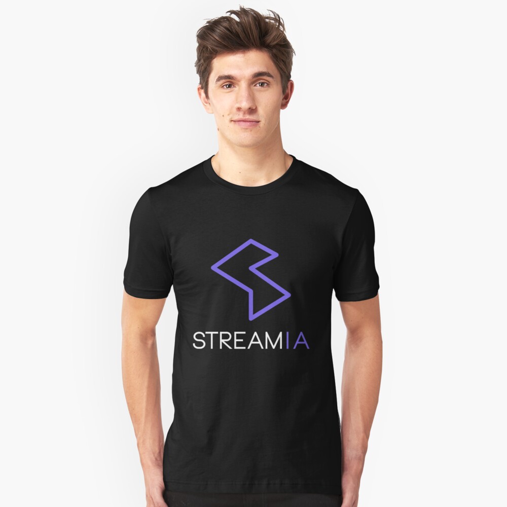 Streamia Logo Slim Fit T-Shirt