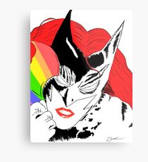 Batwoman Pride Metal Print