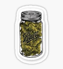 Bud Cannabis Pot Sticker
