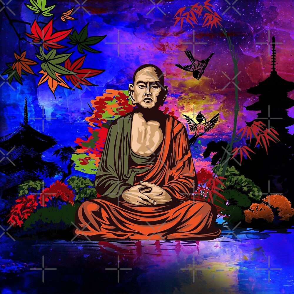 "Buddhist monk." by andy551 | Redbubble