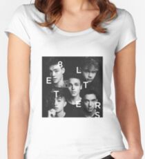 why don't we 8 letters album cover Women's Fitted Scoop T-Shirt
