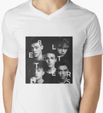 why don't we 8 letters album cover Men's V-Neck T-Shirt