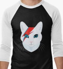 Cat Bowie Men's Baseball ¾ T-Shirt