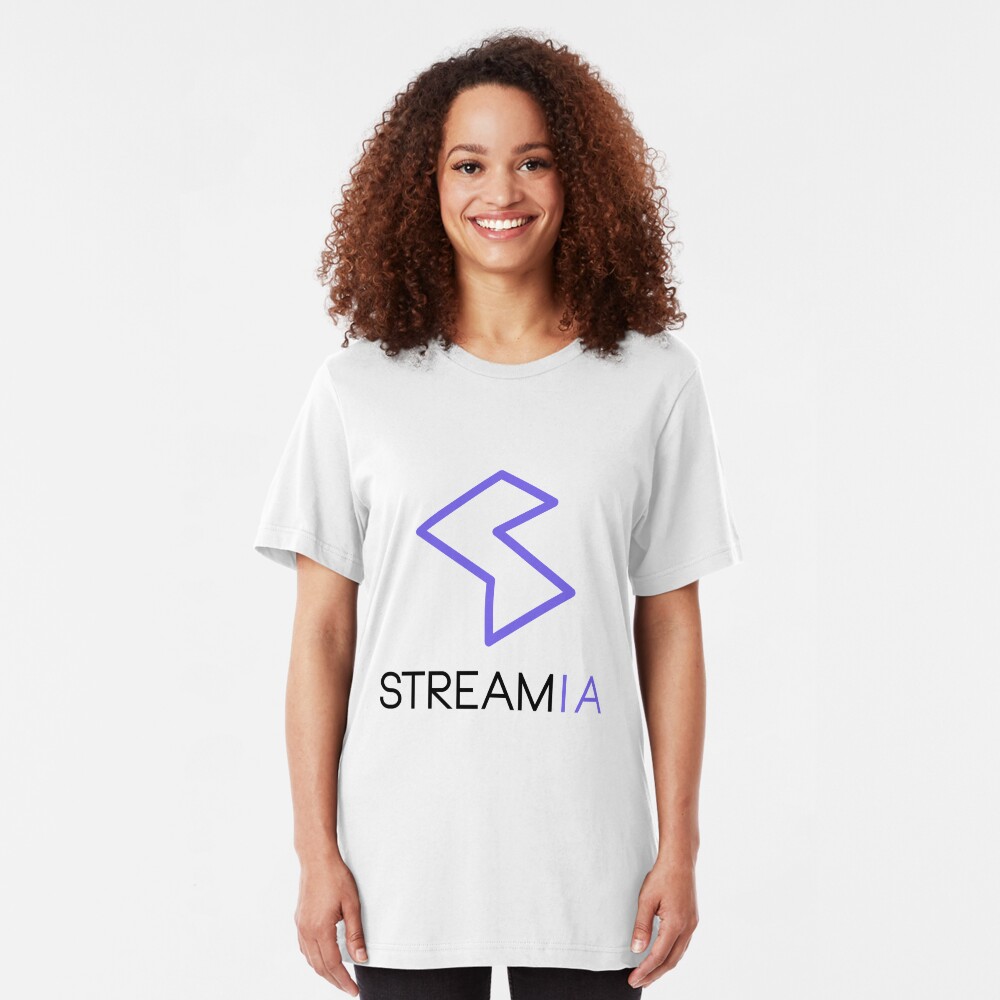 Streamia Logo Alt. Slim Fit T-Shirt