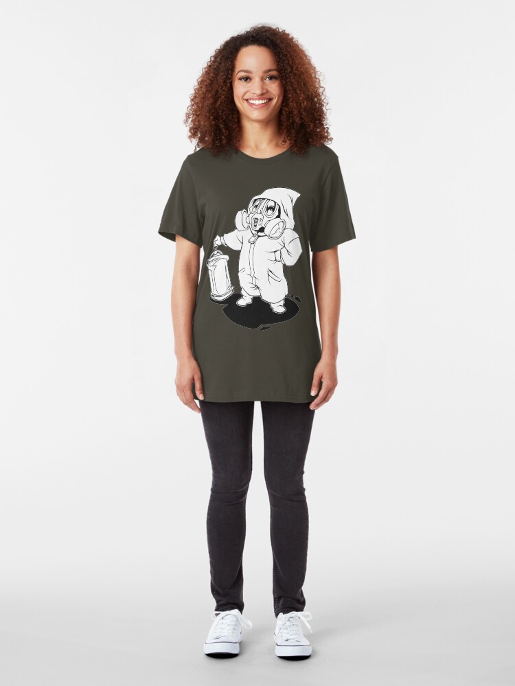 Alternate view of Can, Mask & Overall Slim Fit T-Shirt