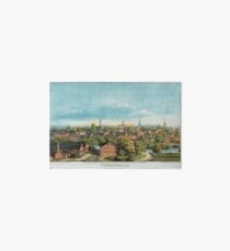 Vintage Pictorial Map of Petersburg VA (1880) Art Board