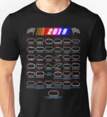 Schedule Nascar Cup Series 2019 Unisex T-Shirt