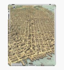 Vintage Pictorial Map of San Francisco CA (1913) iPad Case/Skin