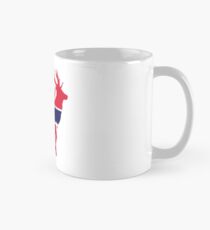 Norway flag moose Norwegian coat of arms national colors gift Scandinavia Mug