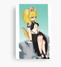 Bowsette Canvas Print