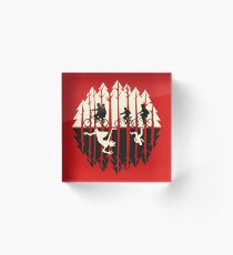 Upside Down Acrylic Block