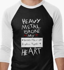 Fall Out Boy Centuries - Heavy Metal Broke My Heart Men's Baseball ¾ T-Shirt