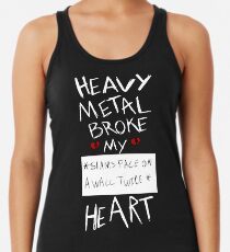 Fall Out Boy Centuries - Heavy Metal Broke My Heart Racerback Tank Top