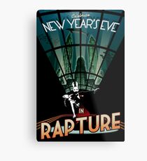 BioShock New Year's in Rapture Metal Print