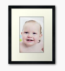 Precious girl Framed Print