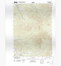 USGS Topo Map Vermont VT Jay Peak 20120607 TM Poster