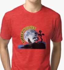 Timberwolves Collectors T-shirts and Stickers Tri-blend T-Shirt