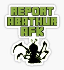 Heroes of the AFK Abathur Sticker