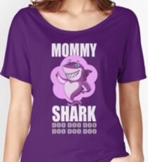 Mommy Shark Relaxed Fit T-Shirt