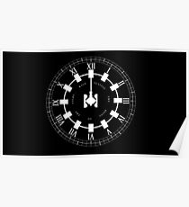 Interstellar - Wut gegen das Sterben des Lichts (Ausdauer / Uhr Design) Poster