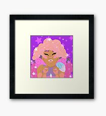 glimmer girl Framed Print
