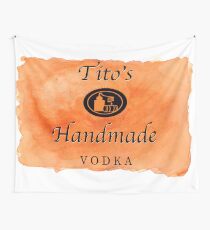 Titos handgemachter Wodka Wandbehang