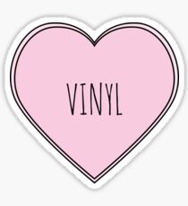 Vinyl Heart Sticker
