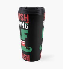 Spanish Teacher Christmas Shirt 'Spanish Teaching Elf' Tee Travel Mug