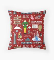 Buddy the Elf Throw Pillows | Redbubble