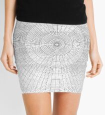 graph paper of polar coordinates, #graph #paper #polar #coordinates #GraphPaper #PolarCoordinates Mini Skirt