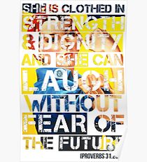 Proverbs 31 Woman - Rosie the Riveter Edition Poster
