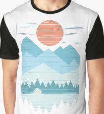 Cabin In The Snow Graphic T-Shirt