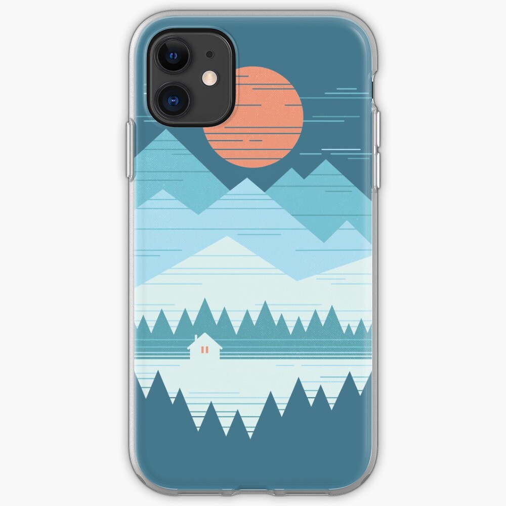 Cabin In The Snow iPhone Case & Cover